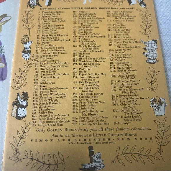 🎉HP🎉 1955 Vintage “The Bunny Book” - A Little Golden Book - Picture 4 of 7